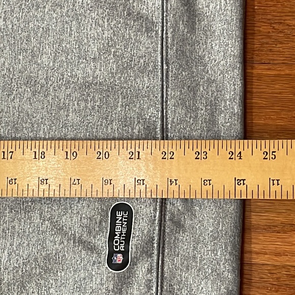 Panthers NFL Combine Training Size Large Hoodie Pop Over Gray - Picture 11 of 16